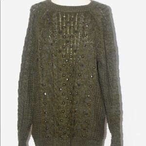 American Eagle Outfitters wool thick sweater L